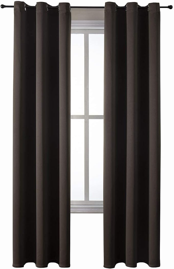 ChrisDowa Grommet Blackout Curtains