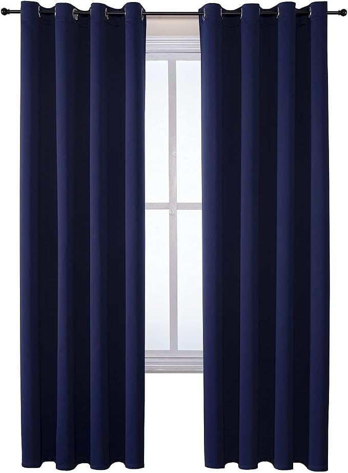 ChrisDowa Grommet Blackout Curtains