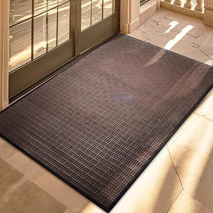 Mibao Front Door Mat, Heavy Duty Durable Welcome Mat