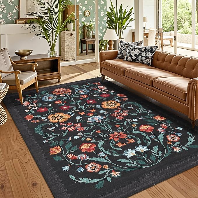 GarveeHome Washable Rug 8x10 Area Rugs