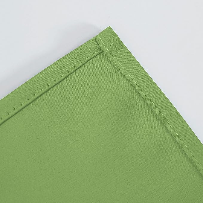 LEMOMO Light Green Thermal Blackout Curtains/42 x 95 Inch/Set of 2 Panels Room