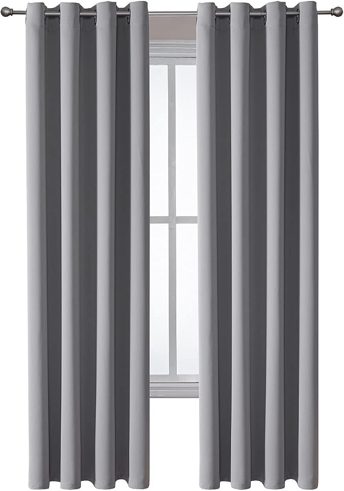 ChrisDowa Grommet Blackout Curtains