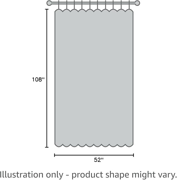 MIULEE 100% Blackout Linen Textured Curtains