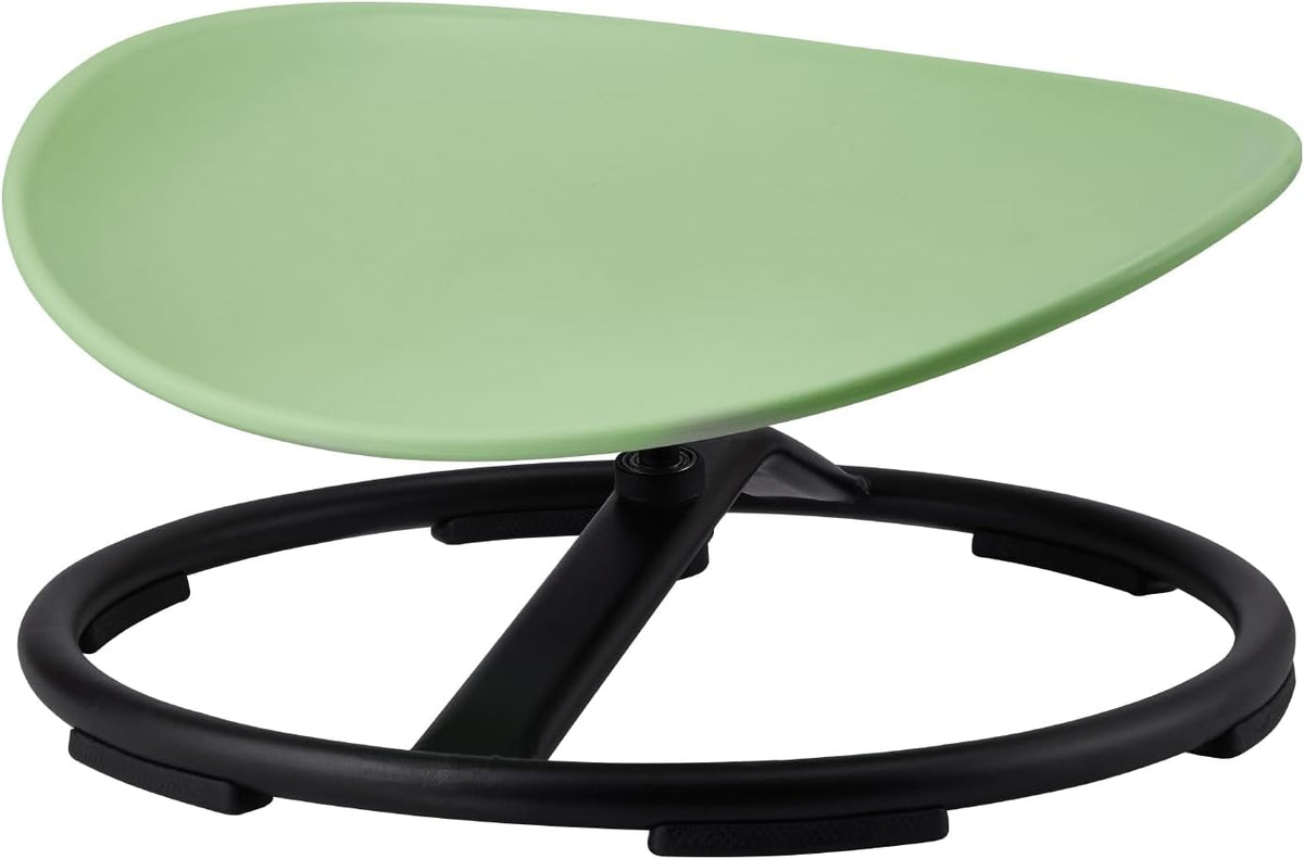 VEVOR Kids Swivel Chair, 220 LBS Capacity, Sensory Spinning Chair, Autistic Kids Sensory Toy with Non-Slip Metal Base, Toddler Sit and Spin for Coordination Balance Focus Training Green