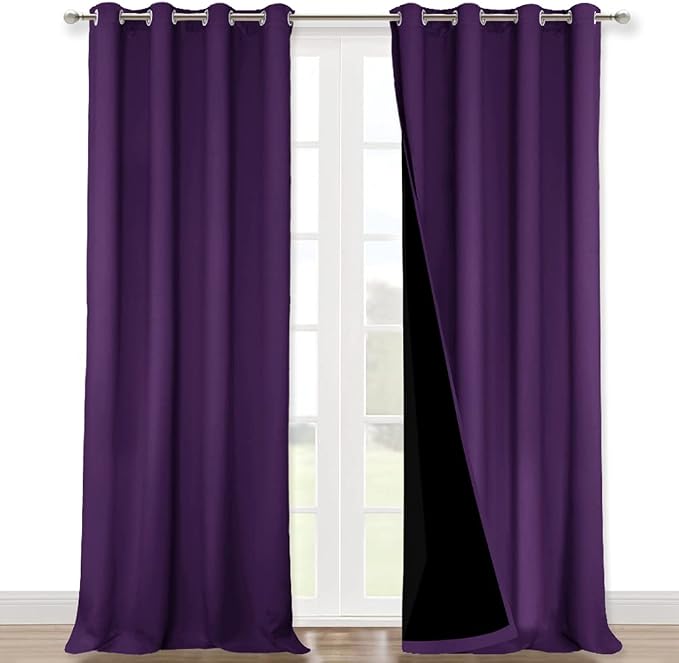 NICETOWN 100% Blackout Curtains
