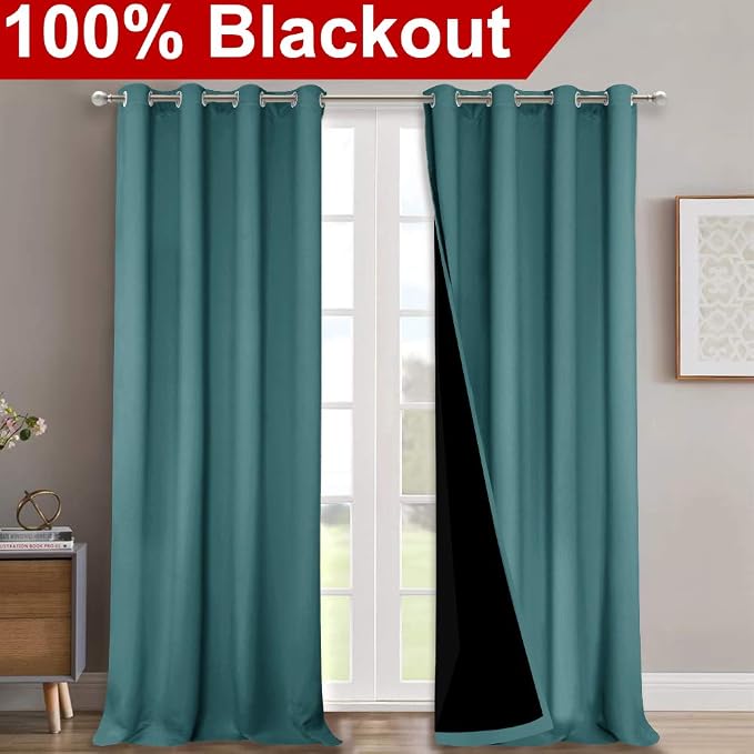 NICETOWN 100% Blackout Curtains