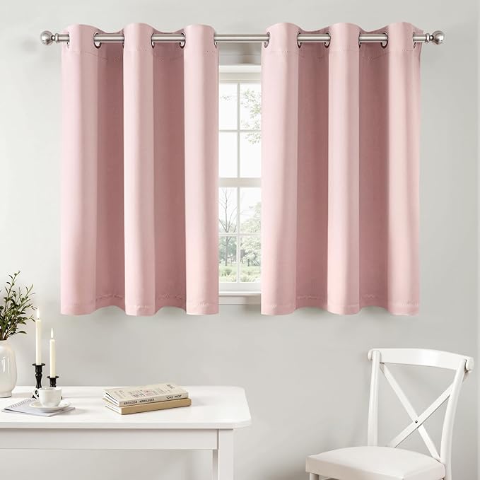 MIULEE Short Curtains for Windows
