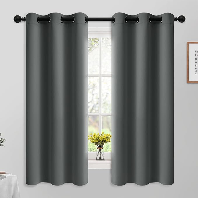 Yakamok 63 Inch Length Blackout Curtains