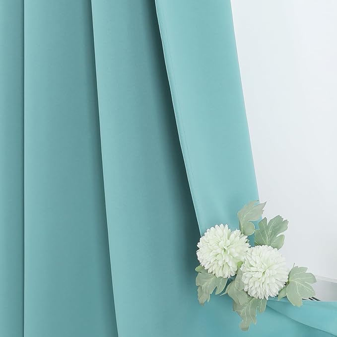ChrisDowa Blackout Curtains 95 inches Long