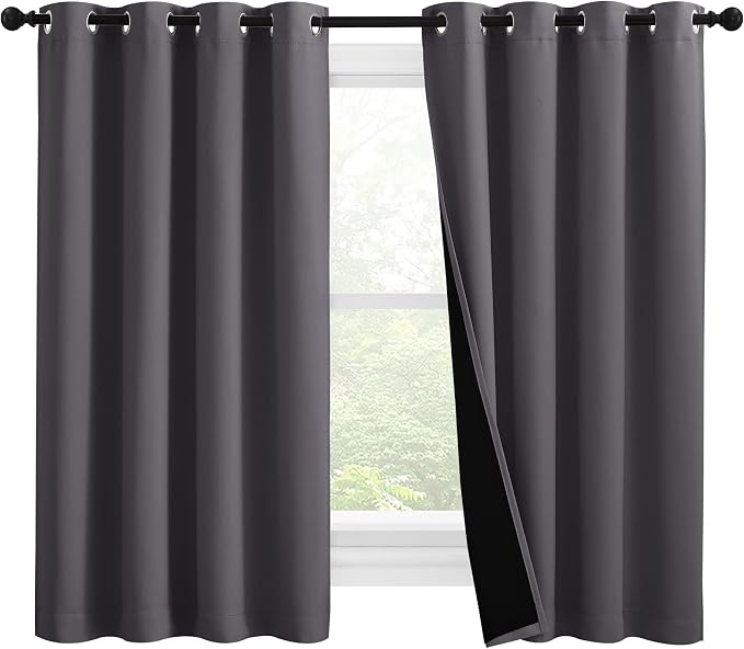 NICETOWN 100% Blackout Curtains