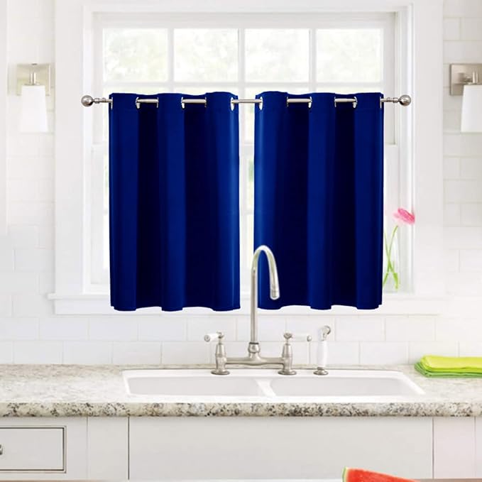 ChrisDowa Small Window Curtains