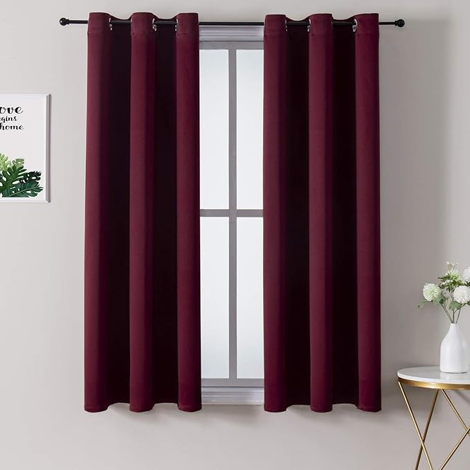 ChrisDowa Grommet Blackout Curtains