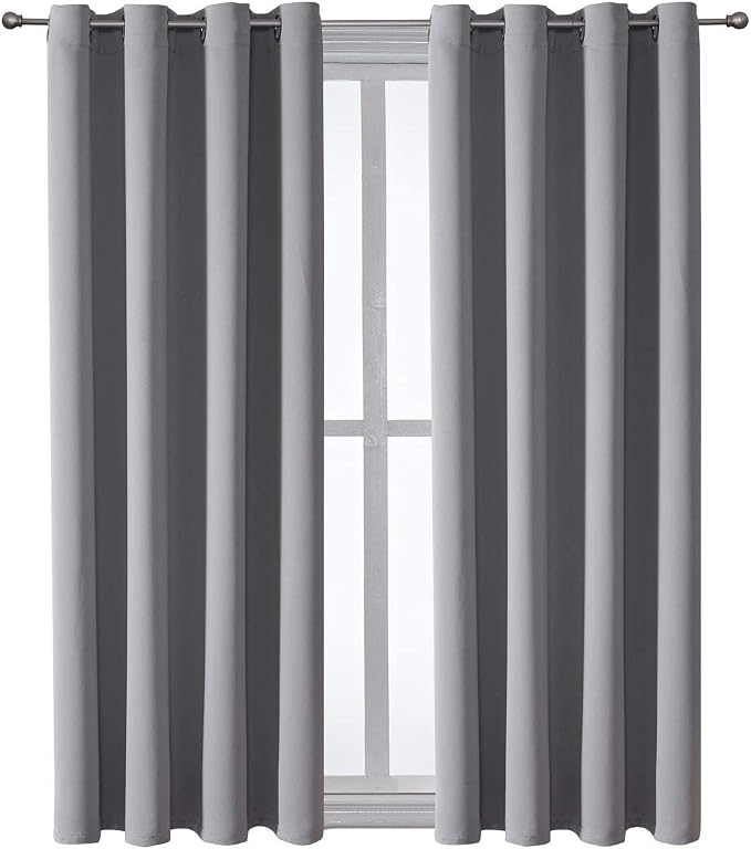 ChrisDowa Grommet Blackout Curtains