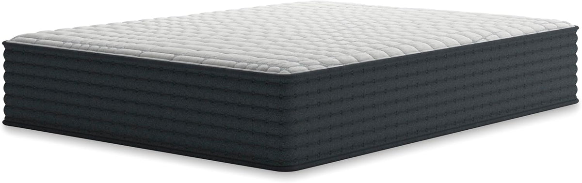 Signature Design by Ashley Hybrid 1300 13 Inch Plush Gel Memory Foam Mattress with Edge Support for Pressure Relief, Queen, Fiberglass Free, Mattress in A Box
