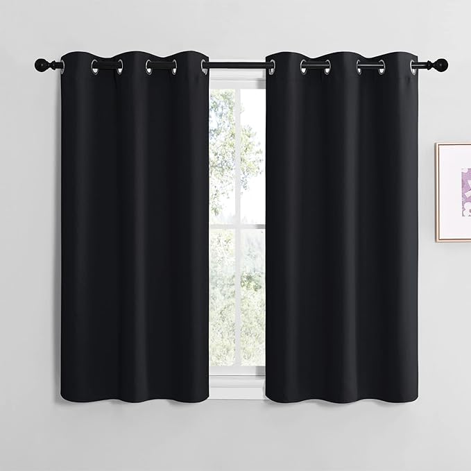 NICETOWN Bathroom Blackout Curtains and Drapes