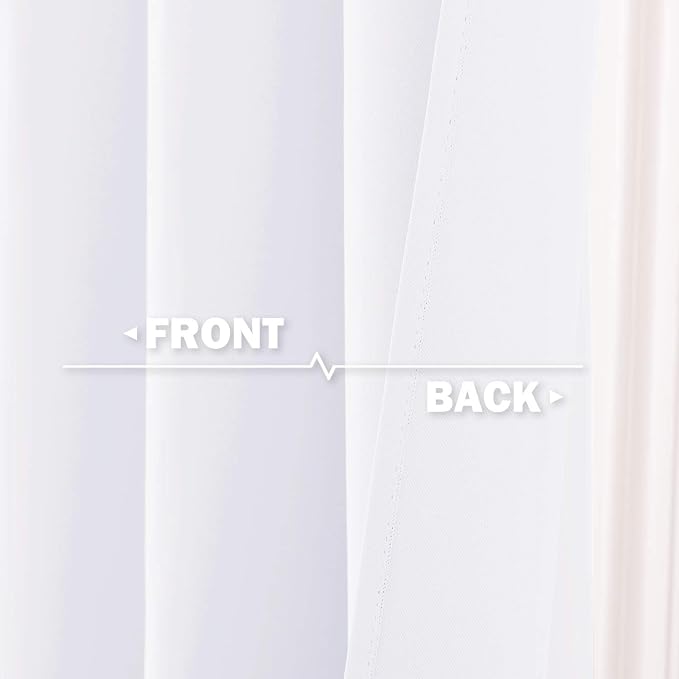 NICETOWN Small Window Curtain Panels