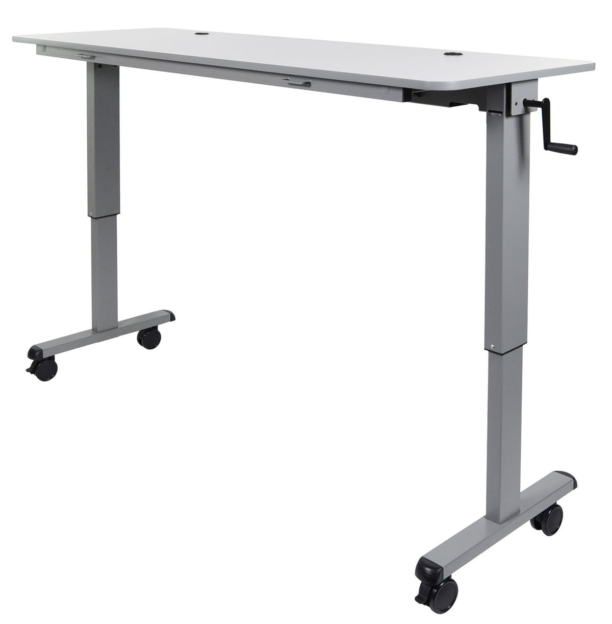 LUXOR STAND-NESTC-72 72" Adjustable Flip-Top Table Crank Handle