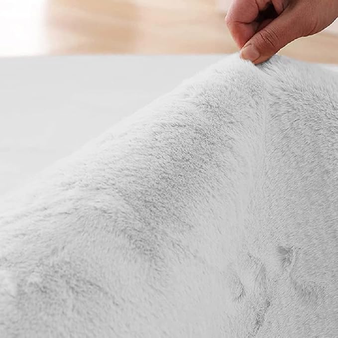 ORINOVA Faux Fuzzy Washable Fur Area Rugs