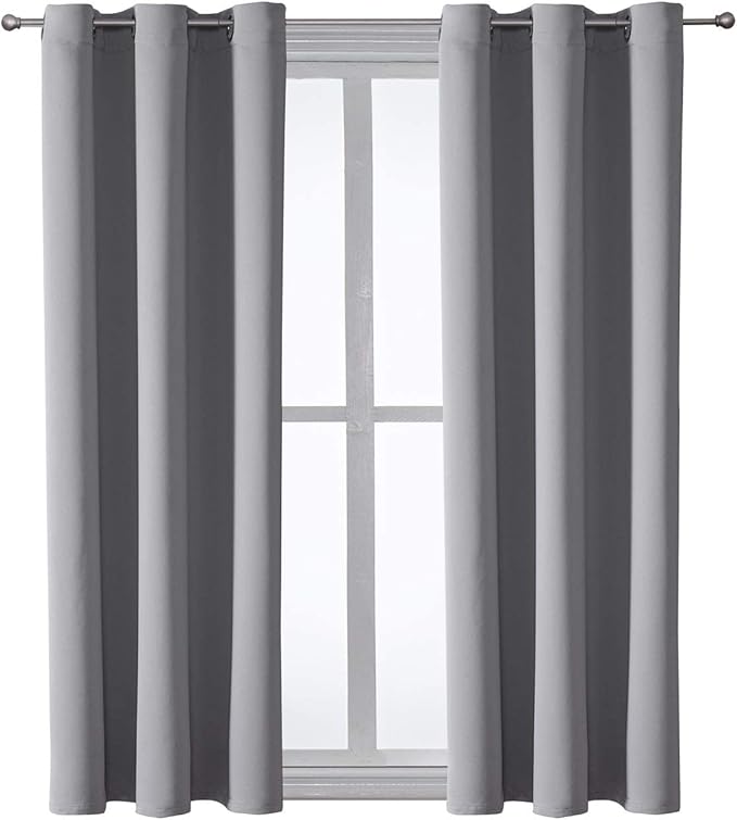 ChrisDowa Grommet Blackout Curtains