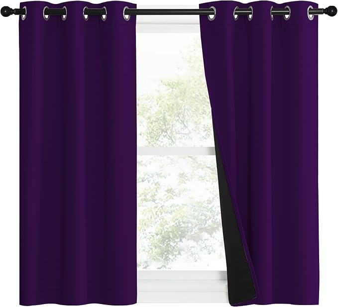 NICETOWN 100% Blackout Curtains