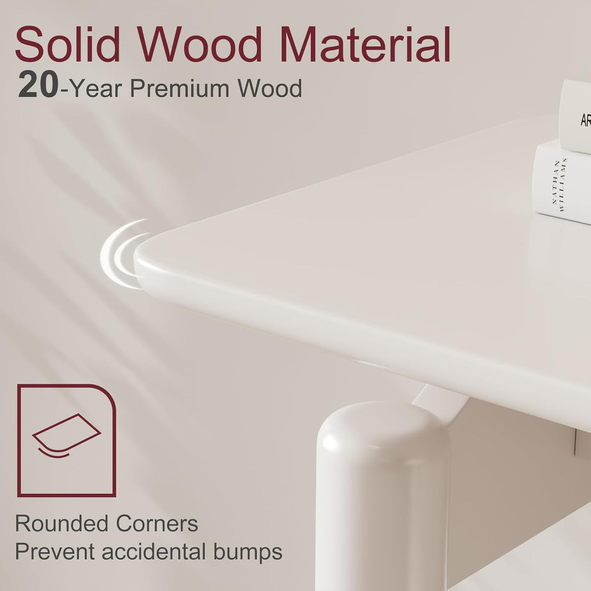 Wood Console Table Walnut Entryway Table, Thin Console Table, Sofa Tables for Living Room (47.2'')