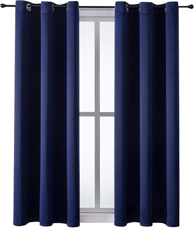 ChrisDowa Grommet Blackout Curtains