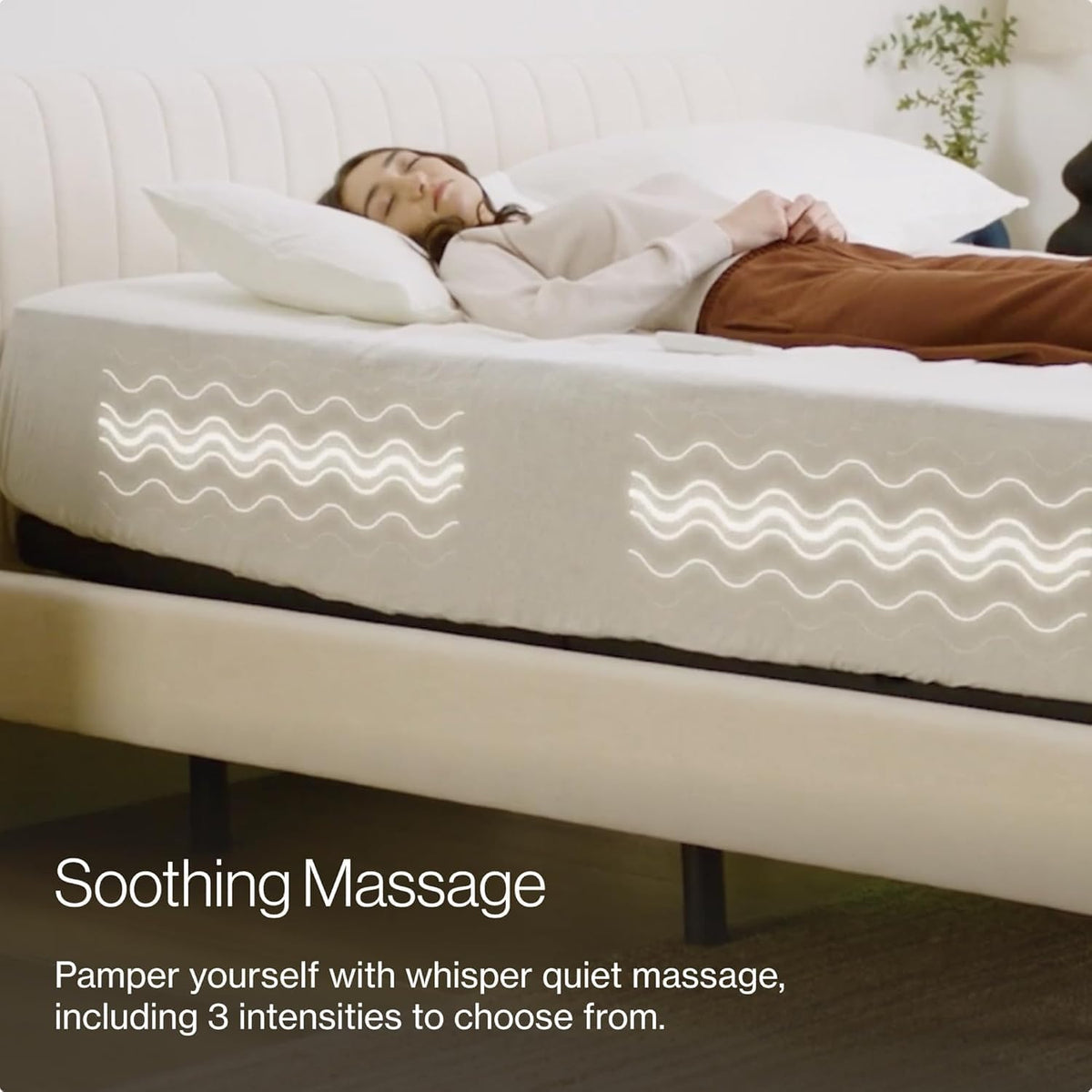 Nectar Luxe Full Adjustable Base & 14” Mattress (New Version) - Head & Foot Incline - Medium Firm Memory Foam - Cooling Upgrade - 3 Massage Settings - 365-Night Mattress Trial & Forever Warranty