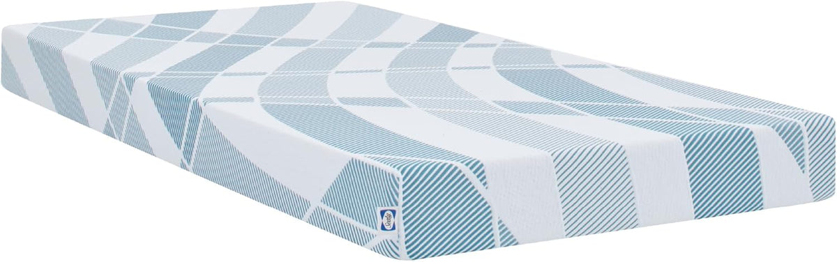 Sealy Dreamlife 6” Foam Mattress-in-a-Box, Twin XL, SealyComfort Gel Memory Foam, Surface-Guard Technology, Breathable Comfort
