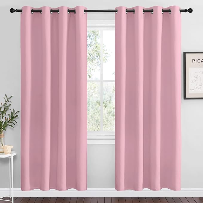 NICETOWN Blackout Curtain Panel Grommet