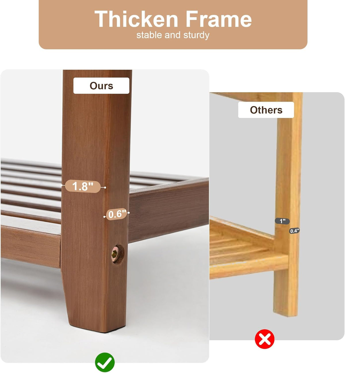 Shoe Rack Bench with Cushion, Shoe Rack for Front Door Entrance, Shoe Bench with Storage for Entryway Hallway Bedroom Living Room