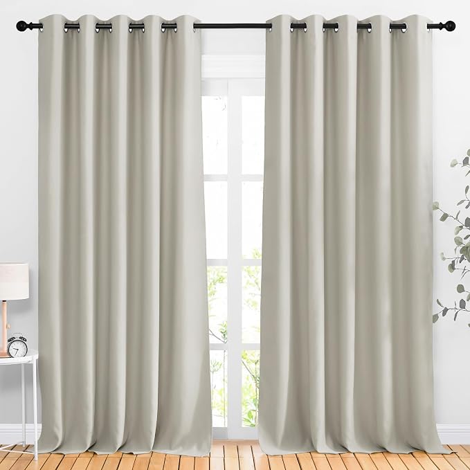 NICETOWN Blackout Sliding Door Curtains