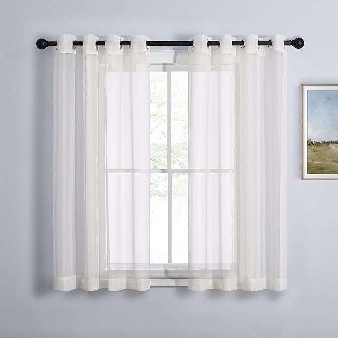 NICETOWN Sheer Window Curtain Drapes
