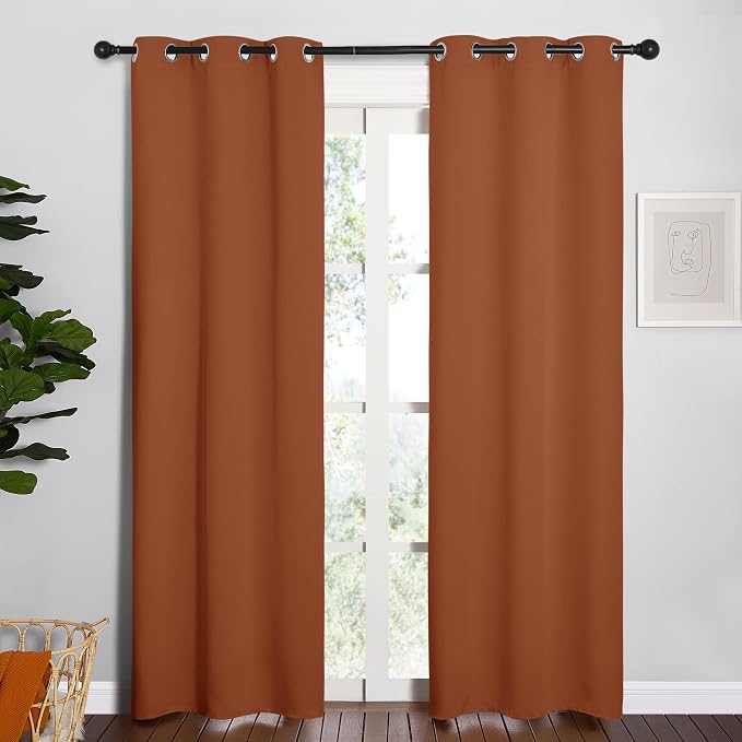 NICETOWN Halloween Blackout Draperies Curtains