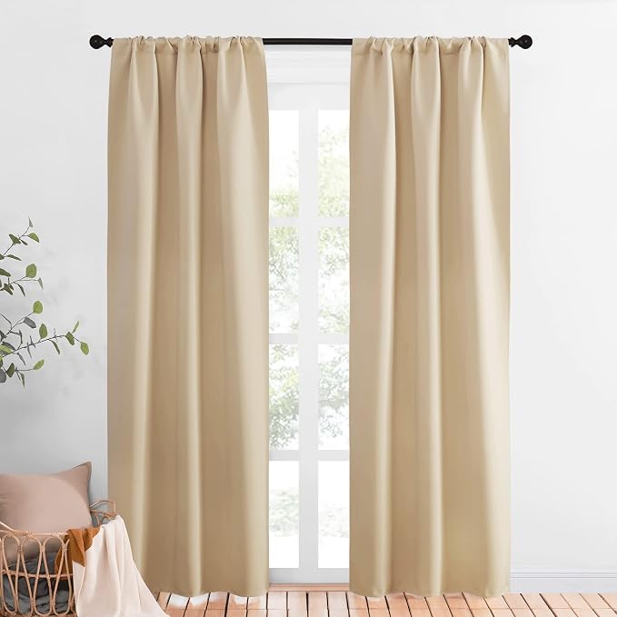 NICETOWN Blackout Room Darkening Curtains