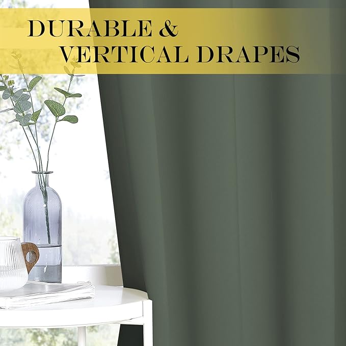 NICETOWN Blackout 78 inch Curtains