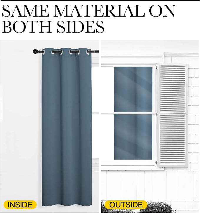 NICETOWN Blackout Curtain Panels