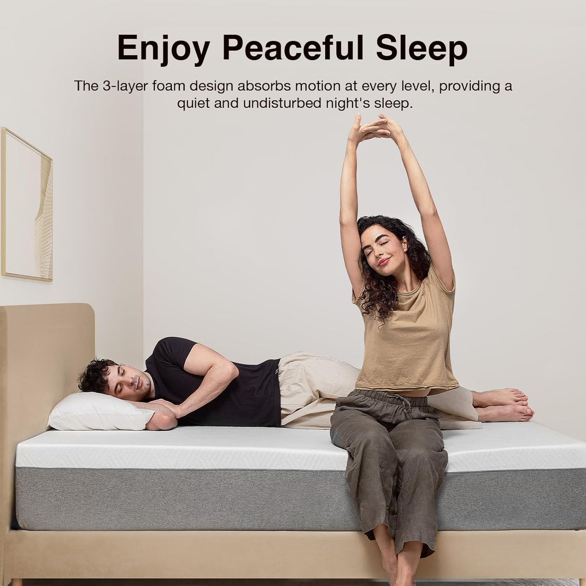 Novilla Mattress California King, 10 Inch Gel Memory Foam Cal King Mattress for Cool Night & Pressure Relief, Medium Plush Bed, Bliss