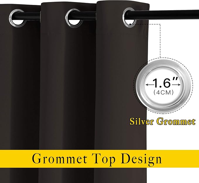 NICETOWN Blackout 102 inch Curtains