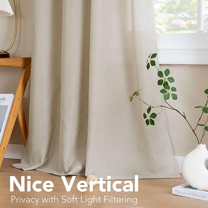 H.VERSAILTEX Living Room Linen Curtains