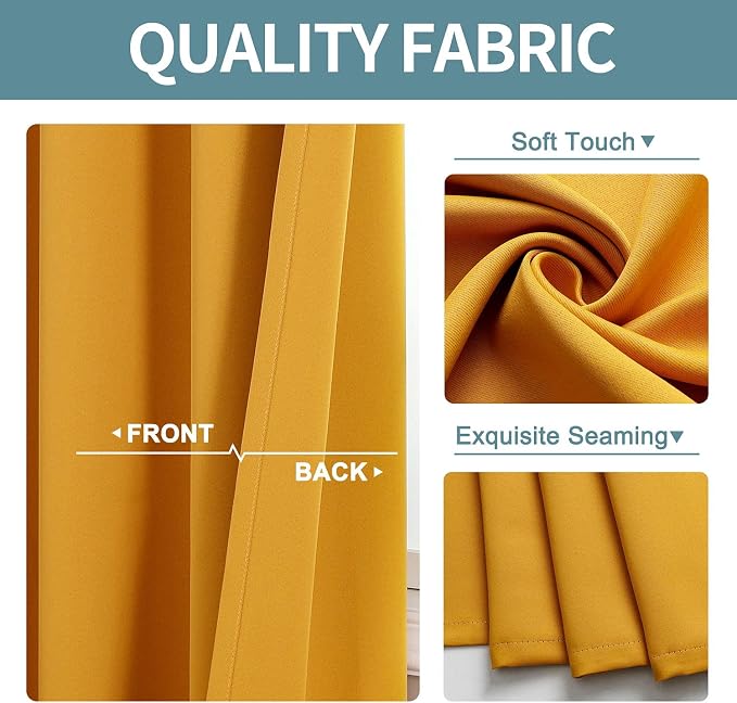 ChrisDowa Small Window Curtains
