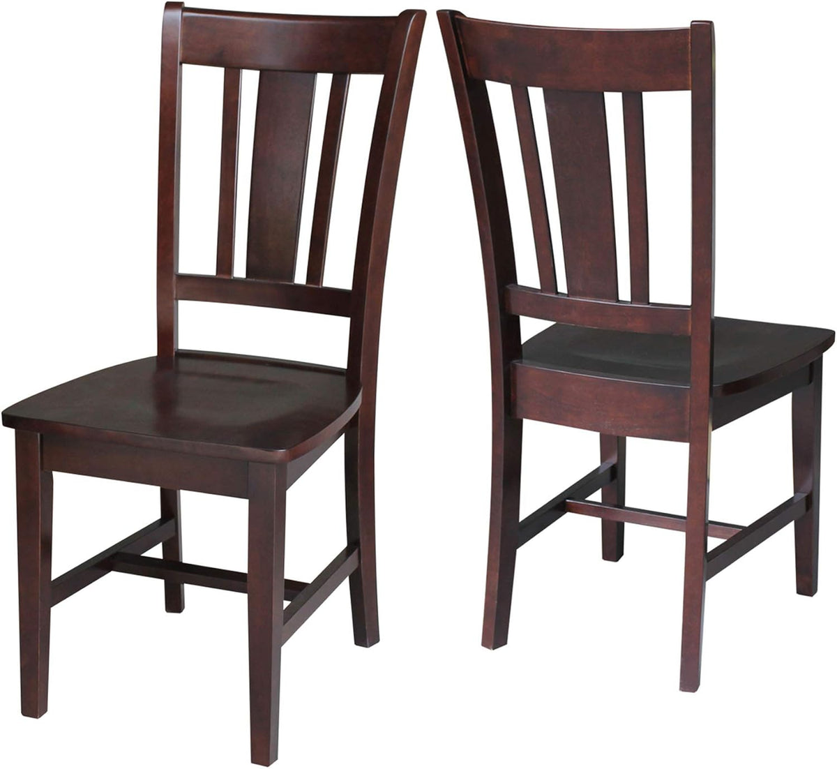 International Concepts San Remo Splat Back Chair, Java