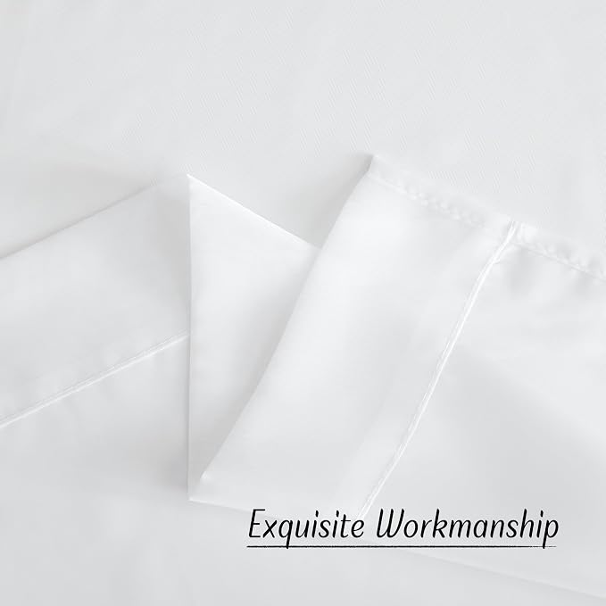 NICETOWN White Sheer 30 inch Curtains