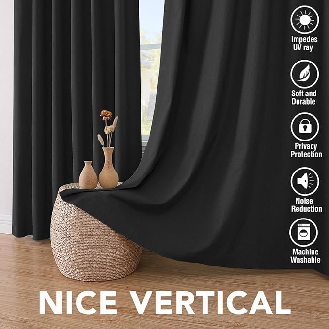 H.VERSAILTEX 100% Blackout Curtains