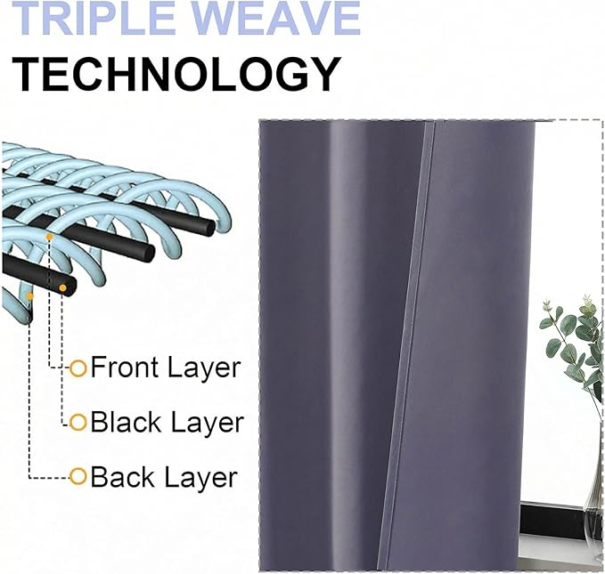 Simplebrand Ava Blackout Curtains