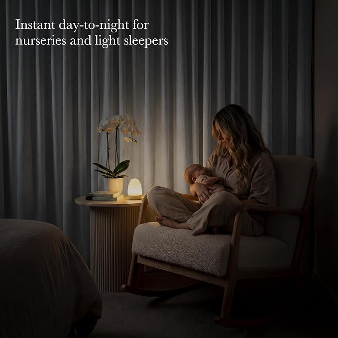NICETOWN Farmhouse 100% Blackout Linen Curtains