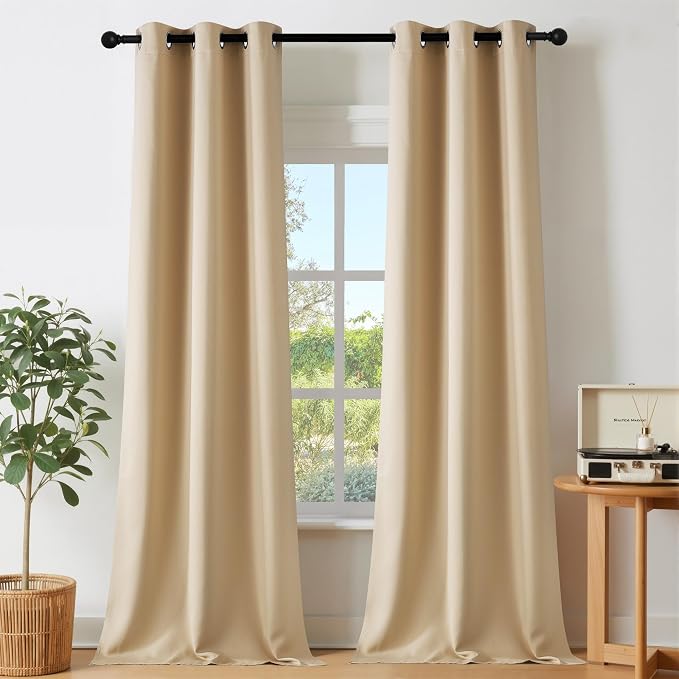 NICETOWN 80 inch Curtains Privacy