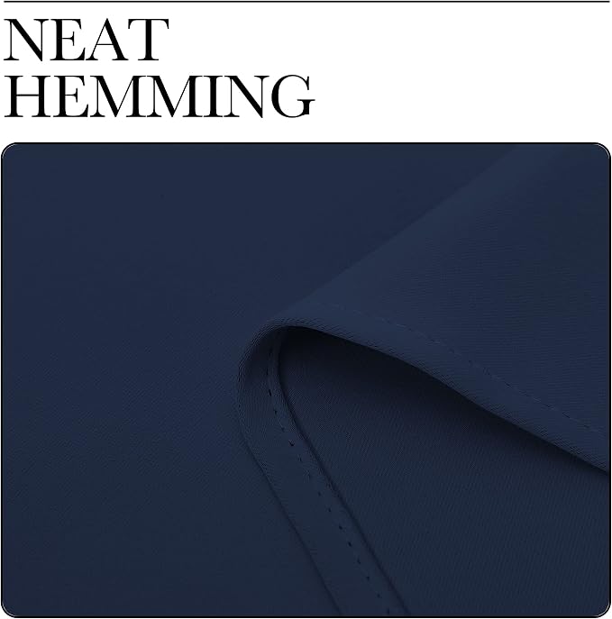 NICETOWN Navy Curtains Blackout Draperies