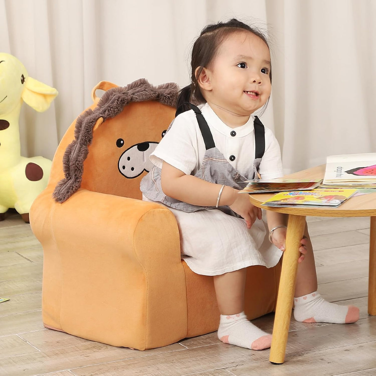 Cuddly Toddler First Chair, Premium Character Chair, Little Lion, 18 Month up to 3 Years