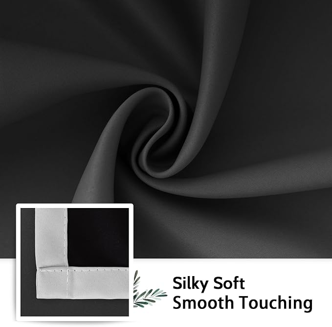 SimpleHome Ombre 100% Blackout Curtains