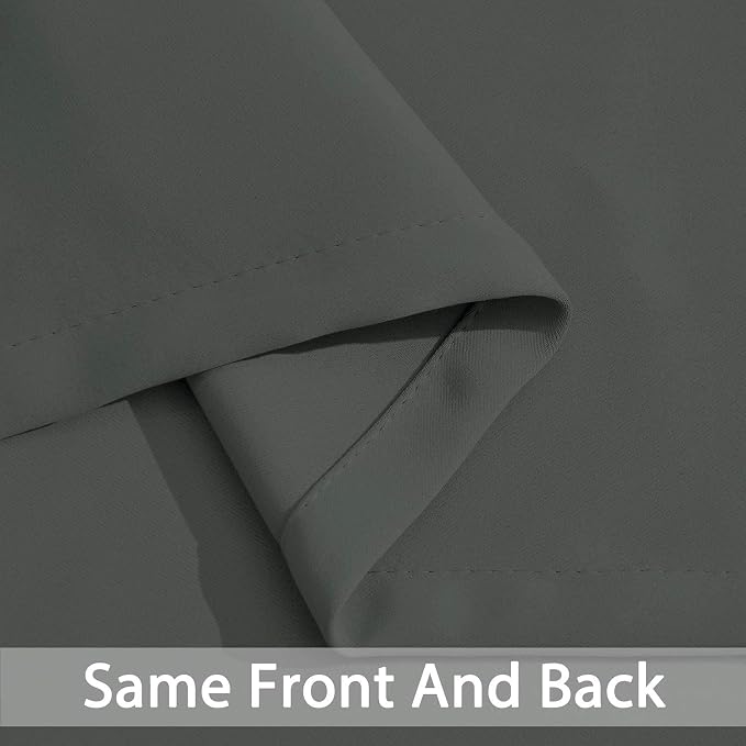 Yakamok 63 Inch Length Blackout Curtains